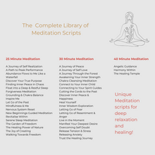 Load image into Gallery viewer, 101 Meditation Scripts DOWNLOAD NOW! - jodie.freeyourself