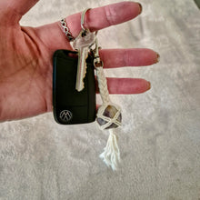 Load image into Gallery viewer, Macrame Crystal Key Rings - jodie.freeyourself