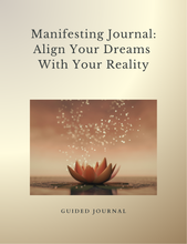 Load image into Gallery viewer, Manifesting Journal: Align Your Dreams With Your Reality - jodie.freeyourself