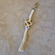 Load image into Gallery viewer, Macrame Crystal Key Rings - jodie.freeyourself