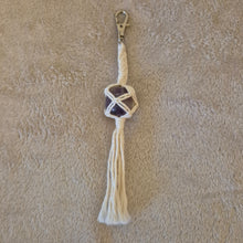 Load image into Gallery viewer, Macrame Crystal Key Rings - jodie.freeyourself