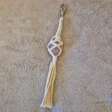 Load image into Gallery viewer, Macrame Crystal Key Rings - jodie.freeyourself