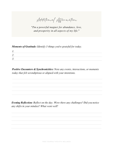 Manifestation Mastery: Align Your Dreams with Your Reality - Downloadable - jodie.freeyourself