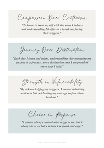 The Calm Within: A 4-Week Anxiety Breakthrough Journal - Downloadable - jodie.freeyourself