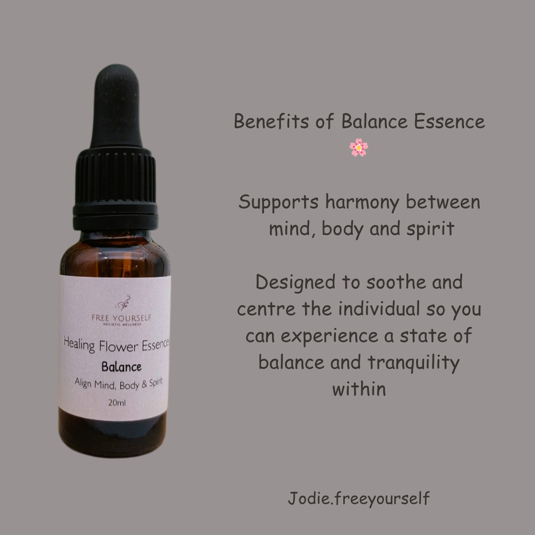 Balance essence - emotional support drops mind, body and spirit jodiefreeyourself
