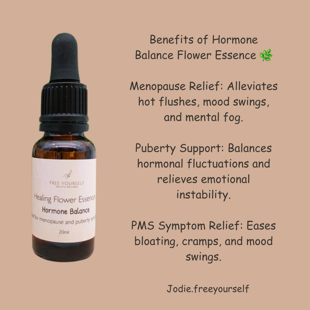 Flower Essence - Hormone Balance - emotional support drops jodie.freeyourself