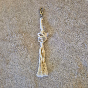 Macrame Crystal Key Rings - jodie.freeyourself