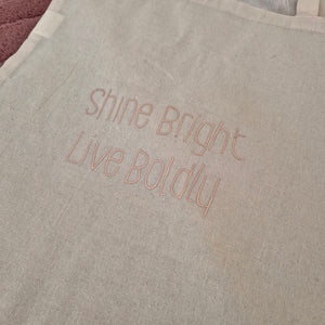 Affirmation Tote Bags - jodie.freeyourself