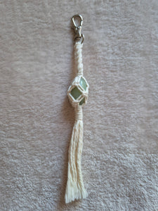 Macrame Crystal Key Rings - jodie.freeyourself